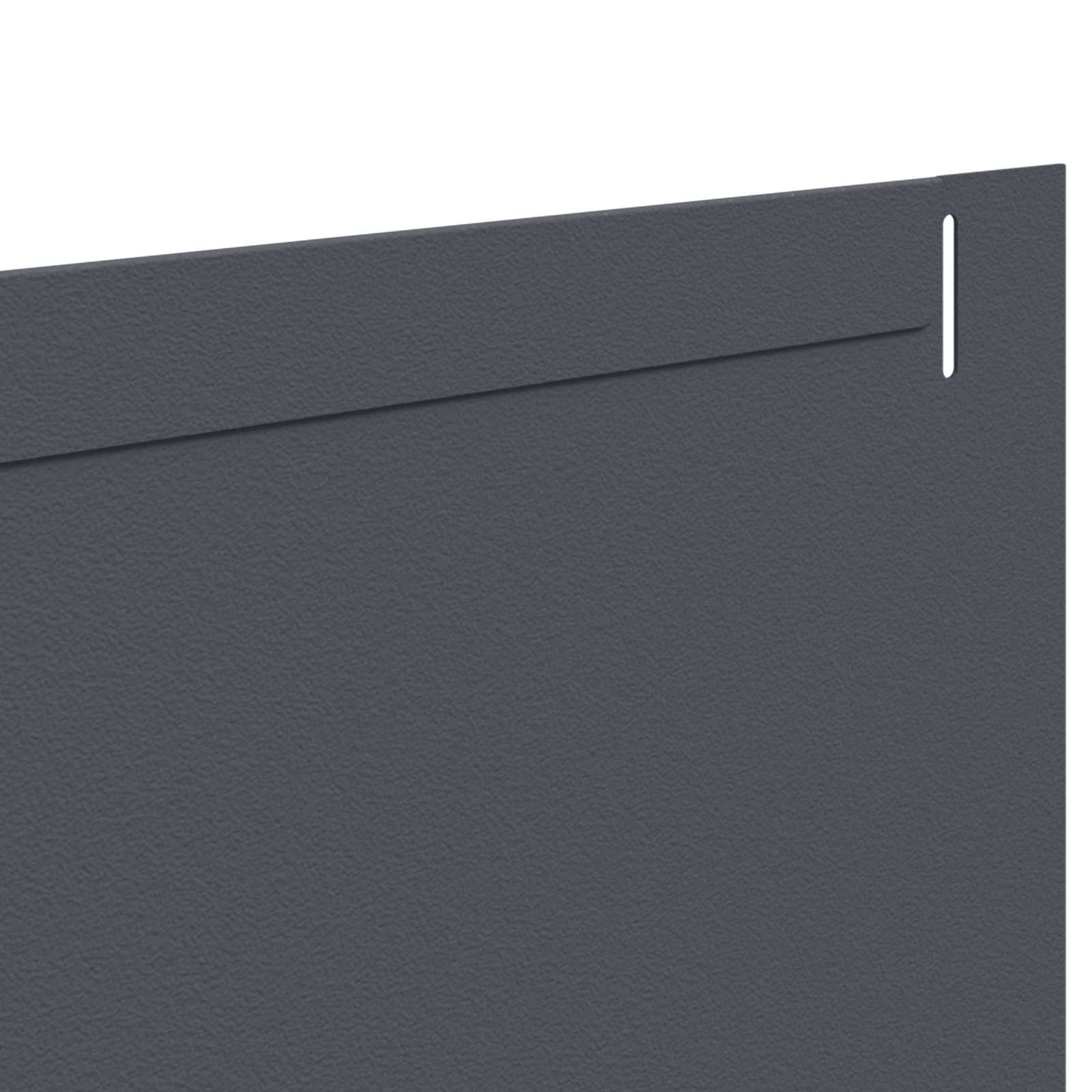 Gazonrand 20 st 102 x 15 x 4 cm Staal Antracietkleurig