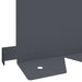 Gazonrand 20 st 102 x 15 x 4 cm Staal Antracietkleurig