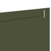 Gazonrand 10 st 102 x 15 x 4 cm Staal Olijfgroen