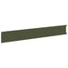 Gazonrand 10 st 102 x 15 x 4 cm Staal Olijfgroen