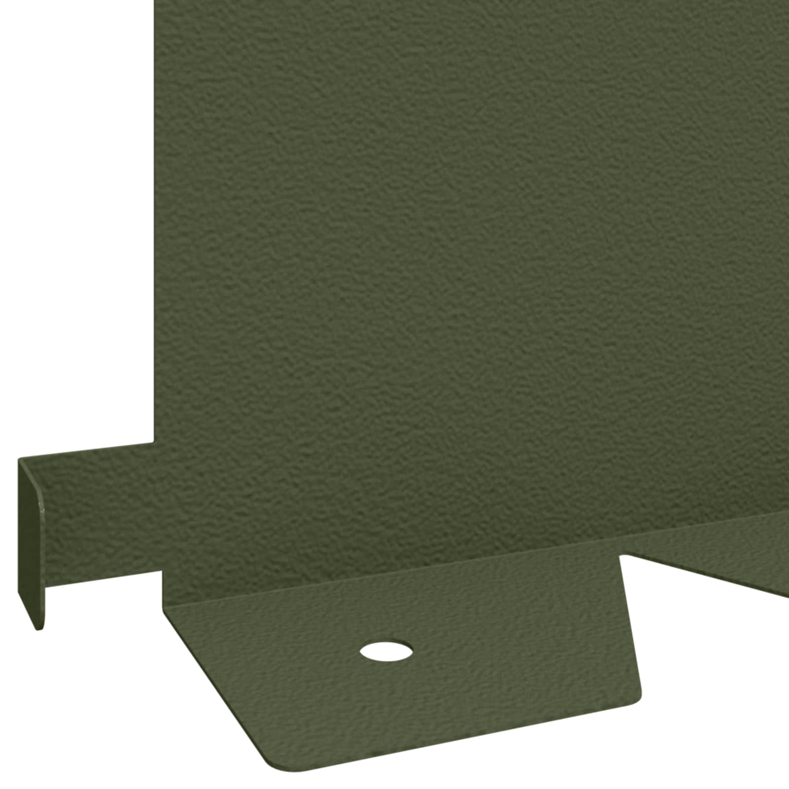 Gazonrand 30 st 102 x 15 x 4 cm Staal Olijfgroen