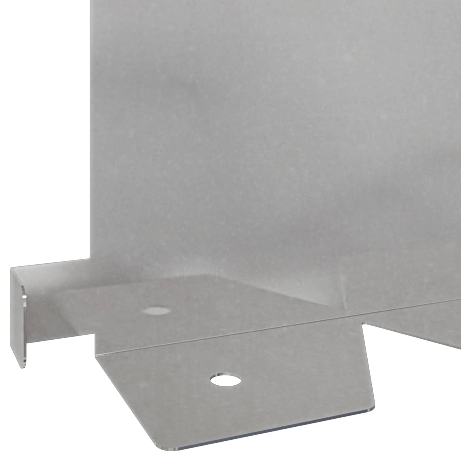 Gazonrand 30 st 102 x 15 x 4 cm Staal Zilverkleurig
