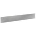 Gazonrand 10 st 102 x 15 x 4 cm Staal Zilverkleurig