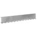 Gazonrand 20 st 102 x 15 x 4 cm Staal Zilverkleurig