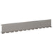 Gazonrand 10 st 102 x 15 x 4 cm Staal Roestig