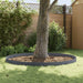 Gazonrand 30 st 100 x 12 cm Staal Antraciet