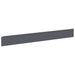 Gazonrand 30 st 100 x 12 cm Staal Antraciet
