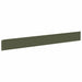 Gazonrand 20 st 100 x 12 cm Staal Olijfgroen