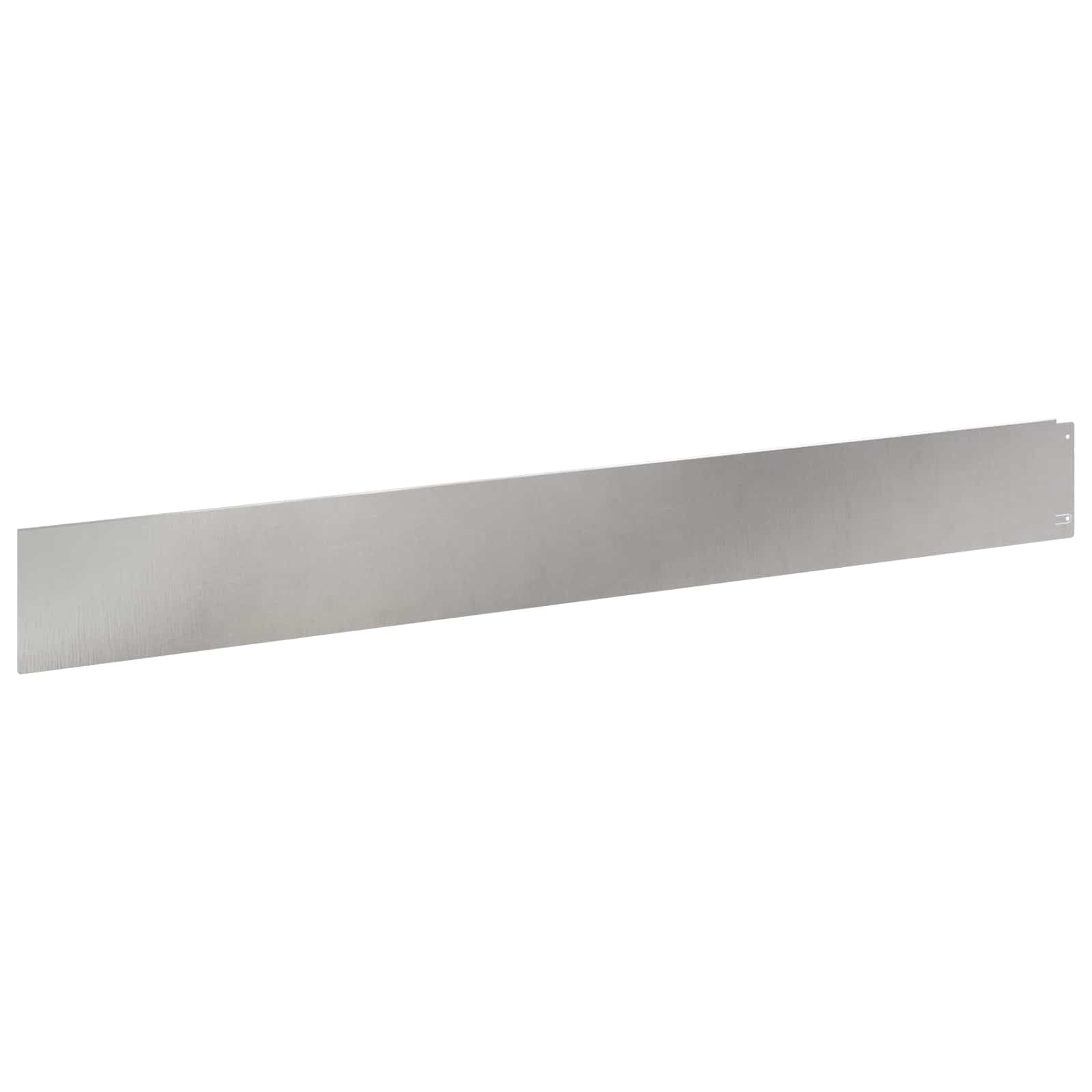 Gazonrand 20 st 100 x 12 cm Staal Zilverkleurig
