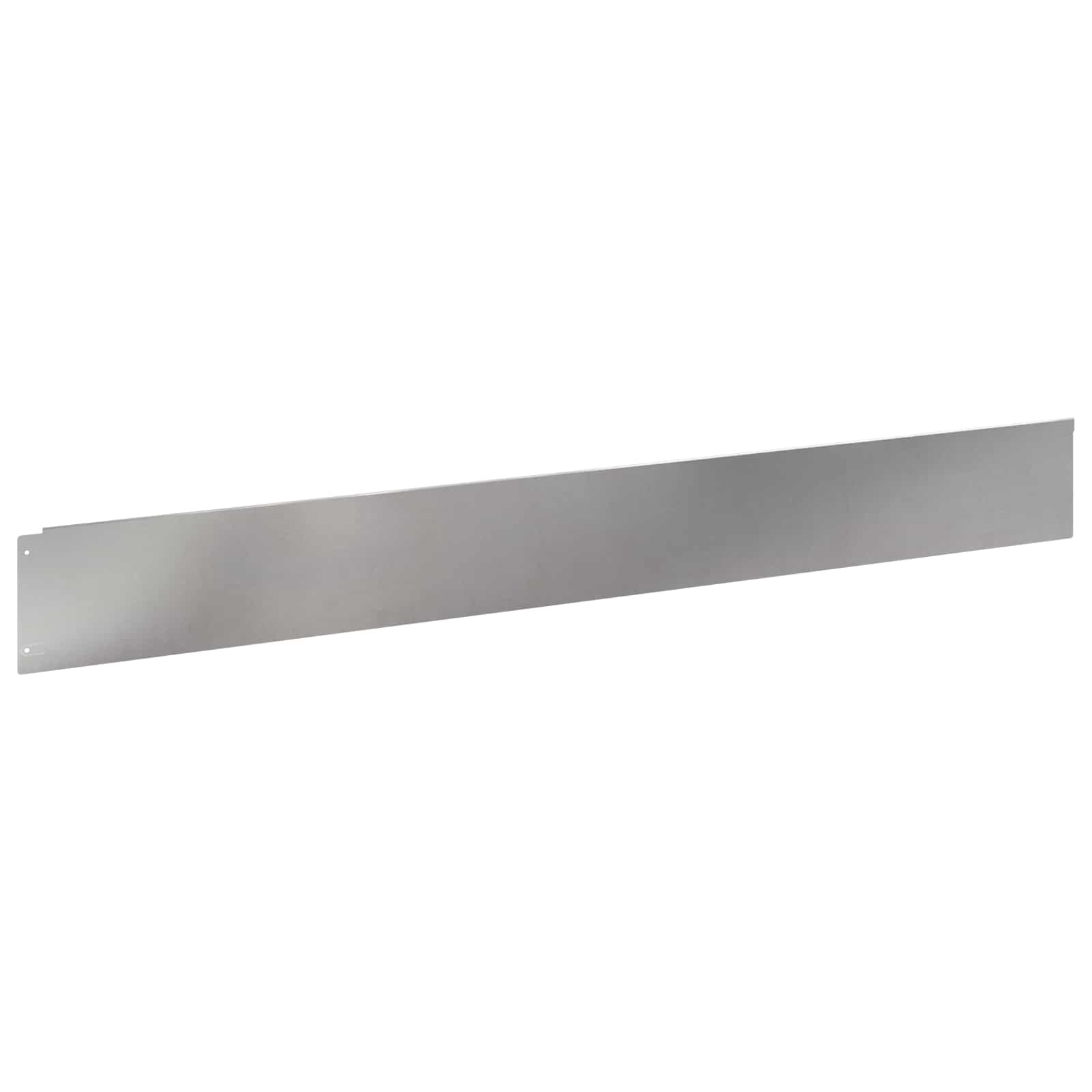 Gazonrand 20 st 100 x 12 cm Staal Zilverkleurig