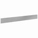 Gazonrand 10 st 100 x 12 cm Staal Zilverkleurig