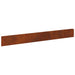 Gazonrand 10 st 100 x 12 cm Staal Roestig