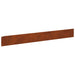 Gazonrand 10 st 100 x 12 cm Staal Roestig