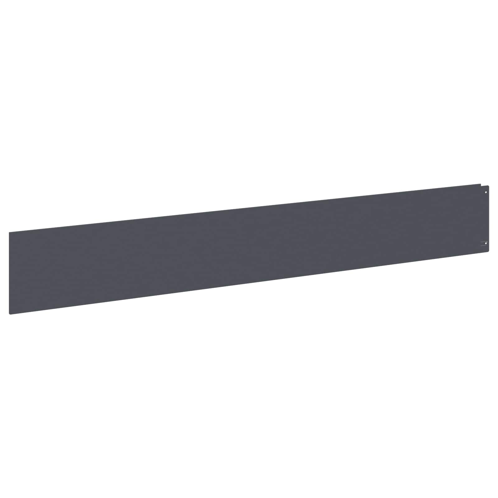 Gazonrand 20 st 100 x 15 cm Staal Antracietkleurig
