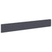 Gazonrand 30 st 100 x 15 cm Staal Antraciet