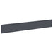 Gazonrand 30 st 100 x 15 cm Staal Antraciet