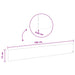 Gazonrand 30 st 100 x 15 cm Staal Antraciet
