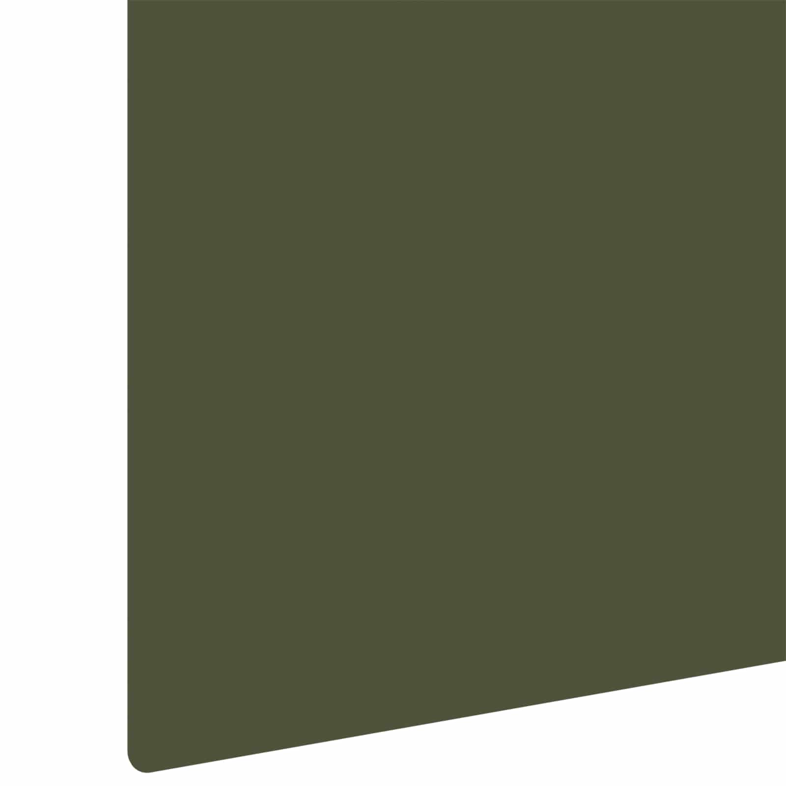 Gazonrand 10 st 100 x 15 cm Staal Olijfgroen