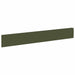 Gazonrand 30 st 100 x 15 cm Staal Olijfgroen