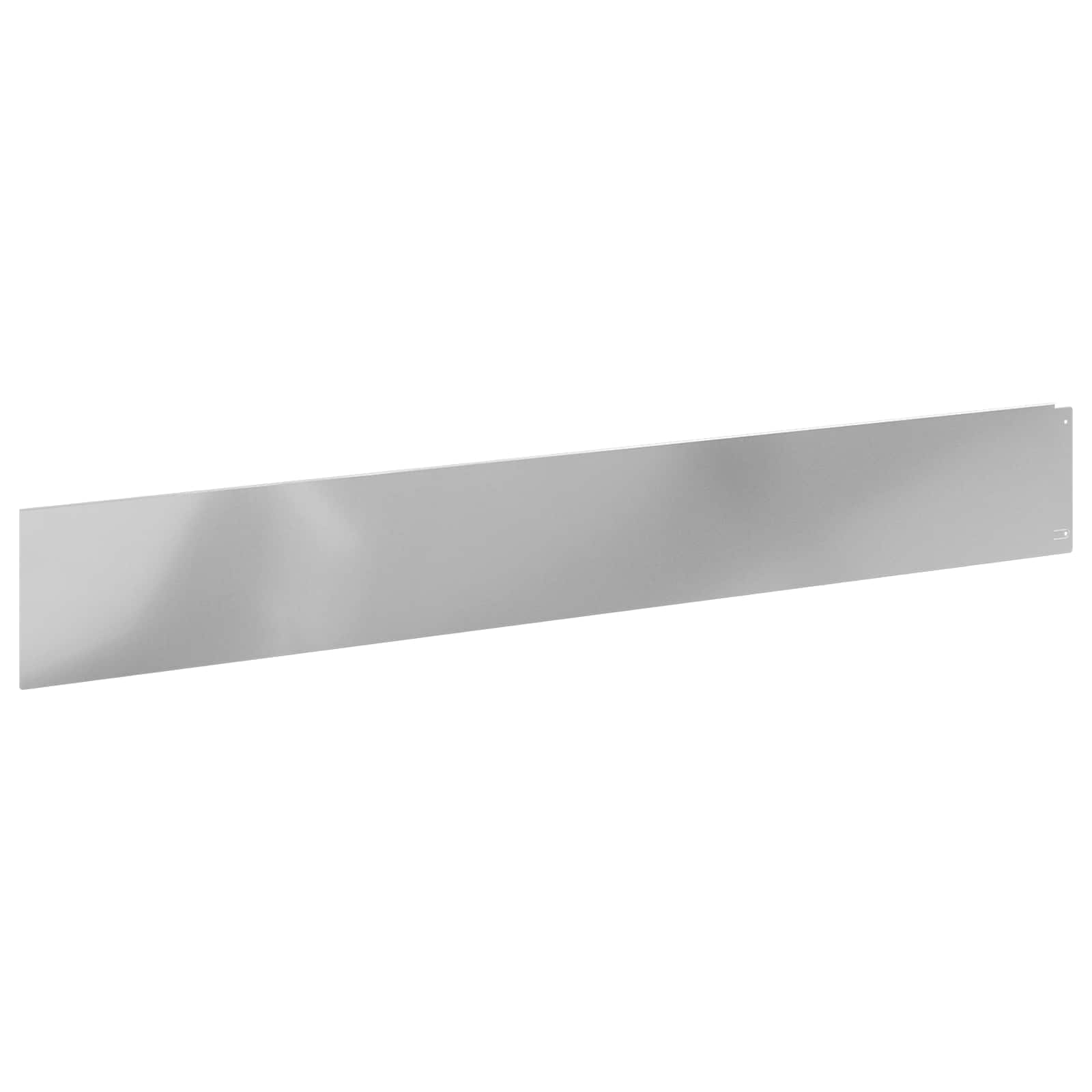 Gazonrand 10 st 100 x 15 cm Staal Zilverkleurig