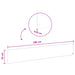 Gazonrand 20 st 100 x 18 cm Staal Zwart