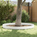 Gazonrand 10 st 100 x 18 cm Staal Wit