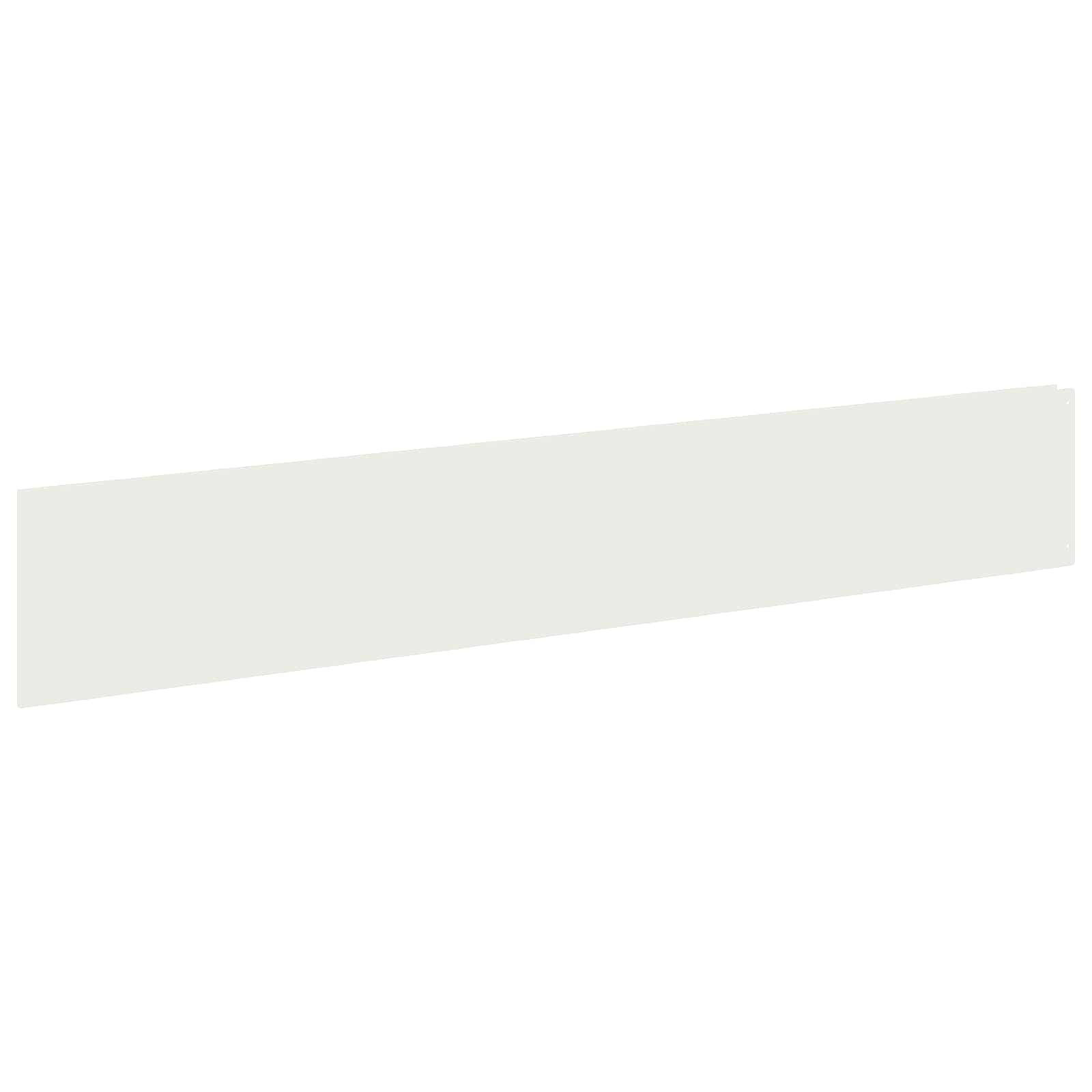 Gazonrand 30 st 100 x 18 cm Staal Wit