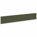 Gazonrand 10 st 100 x 18 cm Staal Olijfgroen