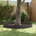 Gazonrand 10 st 100 x 22 cm Staal Zwart