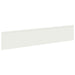 Gazonrand 20 st 100 x 22 cm Staal Wit