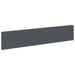 Gazonrand 10 st 100 x 22 cm Staal Antracietkleurig