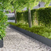 Gazonrand 20 st 100 x 22 cm Staal Antracietkleurig