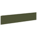 Gazonrand 10 st 100 x 22 cm Staal Olijfgroen