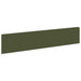 Gazonrand 20 st 100 x 22 cm Staal Olijfgroen