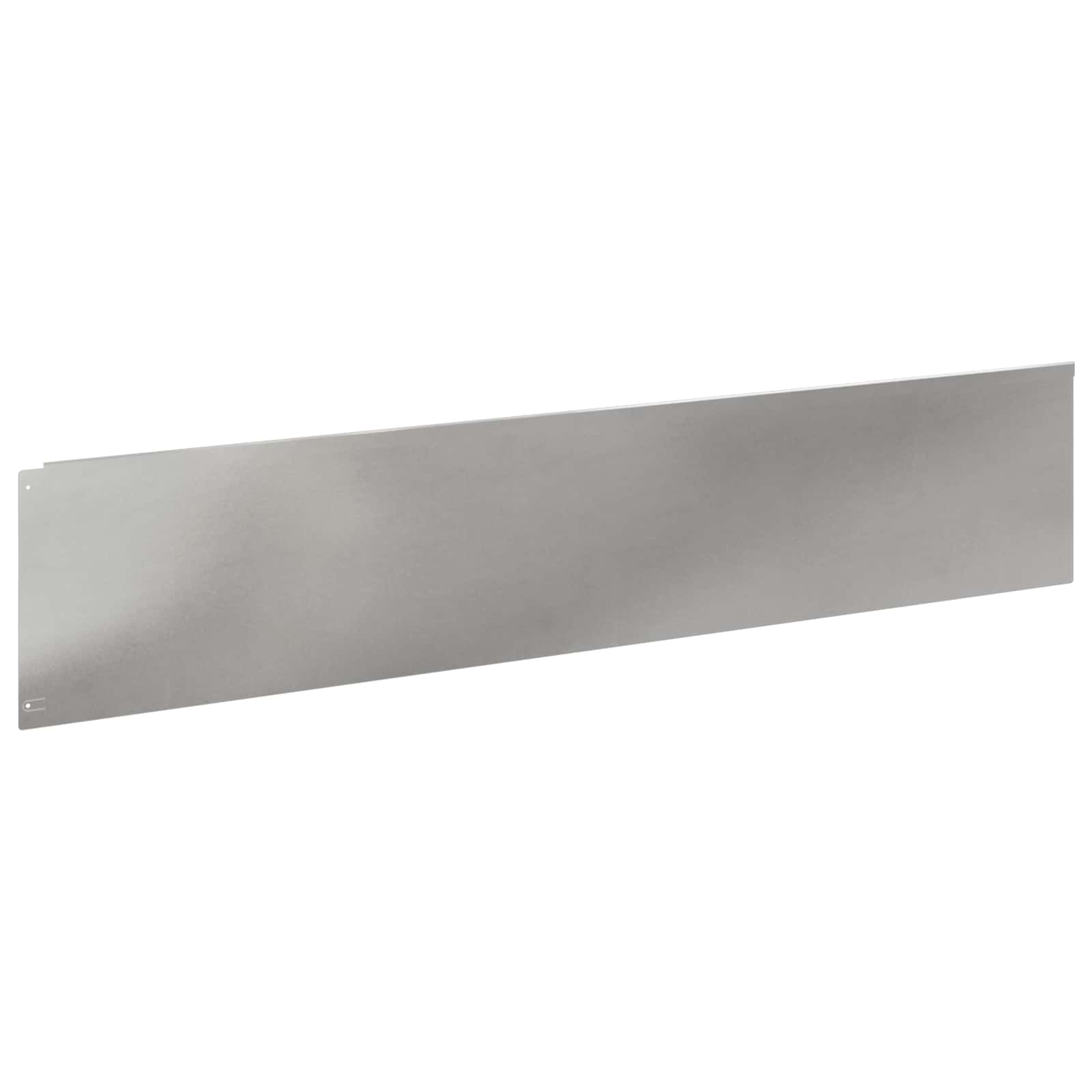 Gazonrand 20 st 100 x 22 cm Staal zilver