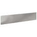 Gazonrand 20 st 100 x 22 cm Staal zilver
