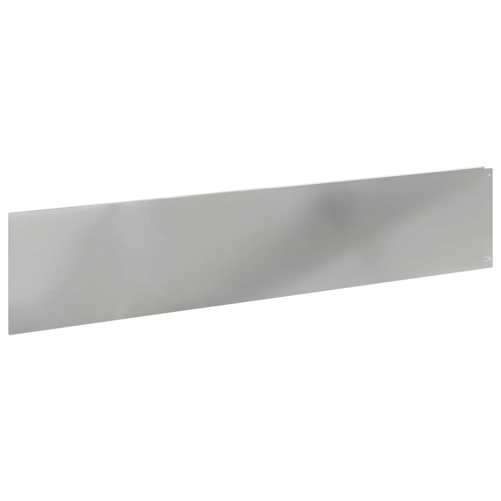 Gazonrand 20 st 100 x 22 cm Staal Zilverkleurig