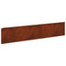 Gazonrand 20 st 100 x 22 cm Staal Roestig