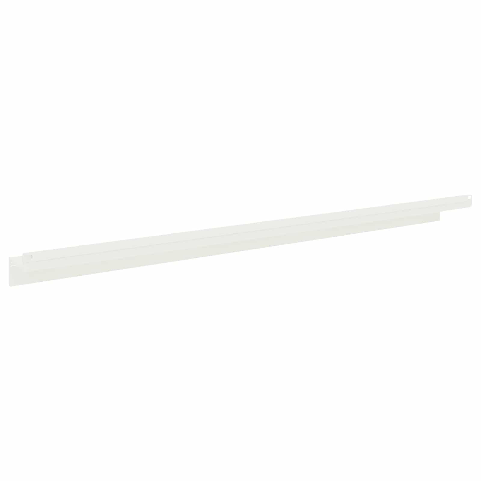 Gazonrand 20 st 100 x 10 x 8 cm Staal Wit