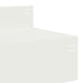 Gazonrand 30 st 100 x 10 x 8 cm Staal Wit