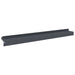 Gazonrand 10 st 100 x 10 x 8 cm Staal Antracietkleurig
