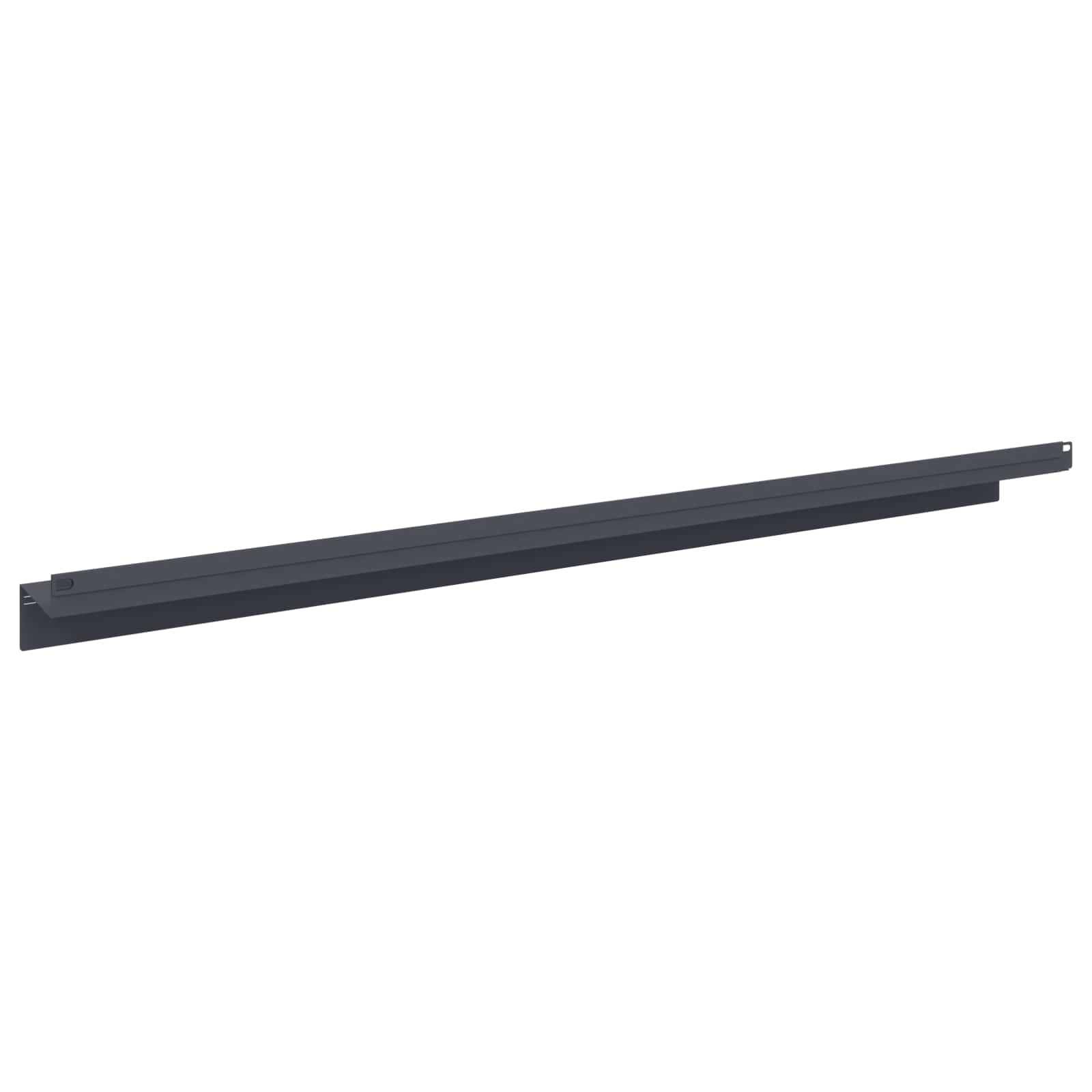 Gazonrand 20 st 100 x 10 x 8 cm Staal Antracietkleurig
