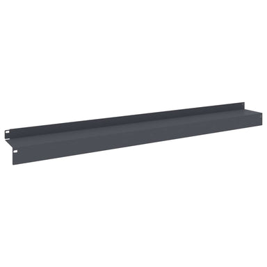Gazonrand 30 st 100 x 10 x 8 cm Staal Antracietkleurig