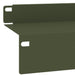 Gazonrand 30 st 100 x 10 x 8 cm Staal Olijfgroen