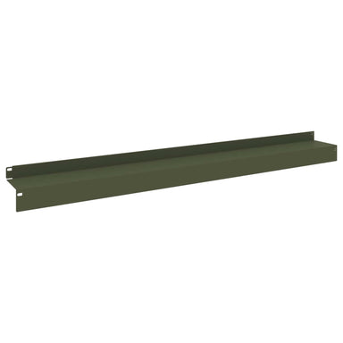 Gazonrand 30 st 100 x 10 x 8 cm Staal Olijfgroen