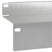 Gazonrand 30 st 100 x 10 x 8 cm Staal Zilverkleurig