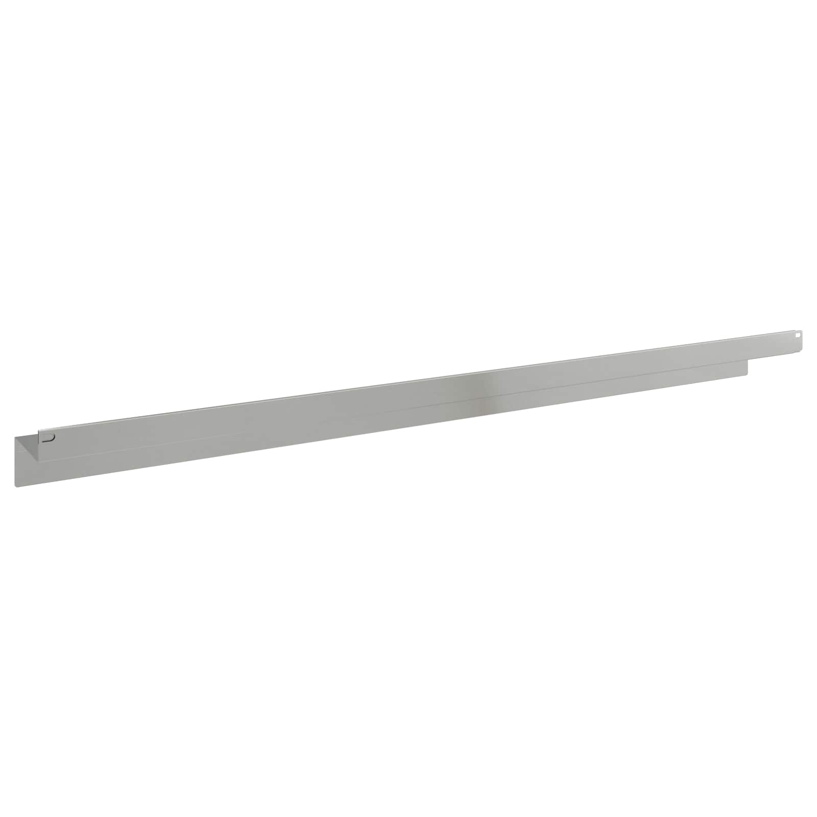 Gazonrand 30 st 100 x 10 x 8 cm Staal Zilverkleurig