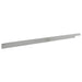 Gazonrand 30 st 100 x 10 x 8 cm Staal Zilverkleurig
