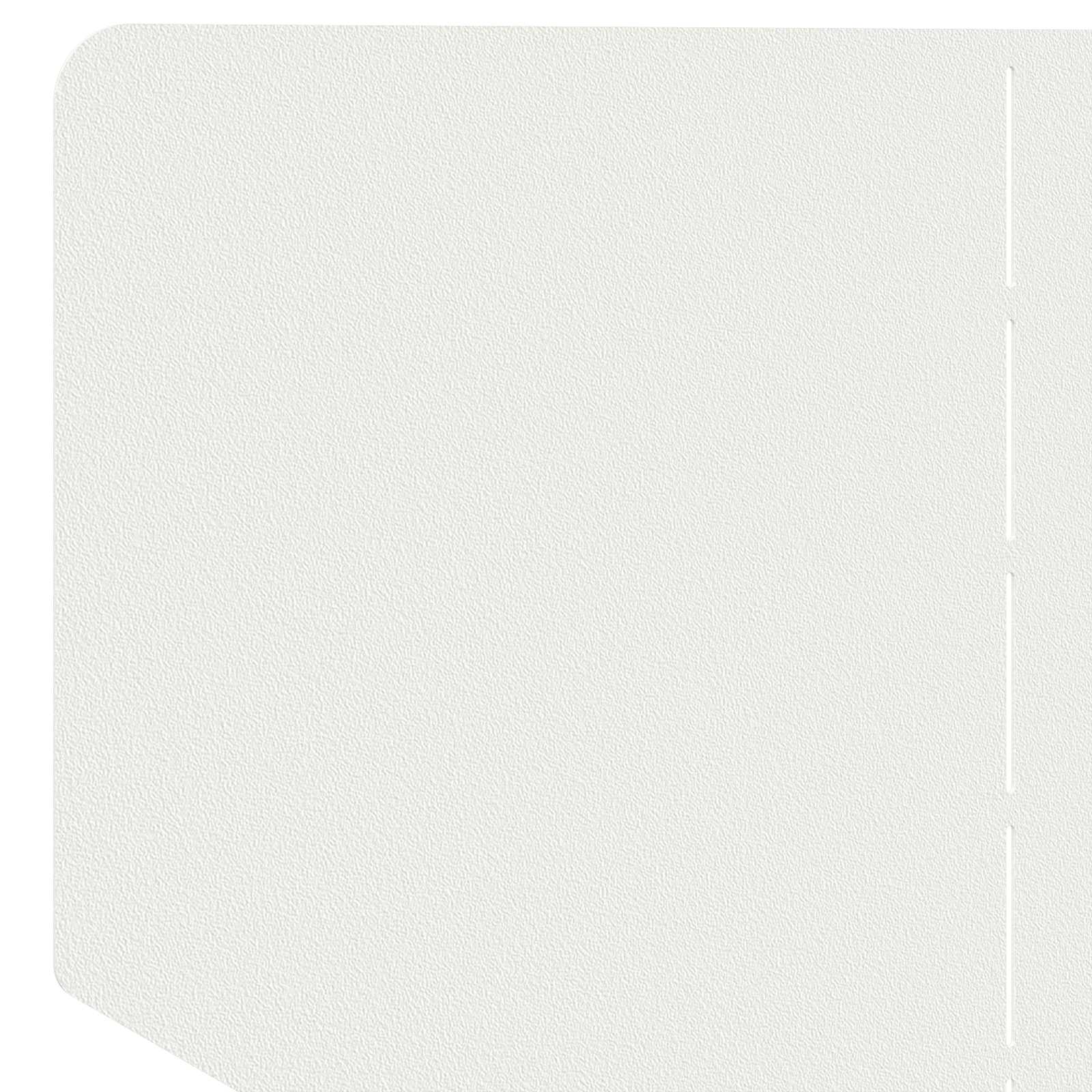 Gazonrand 100 x 45 cm Staal Wit