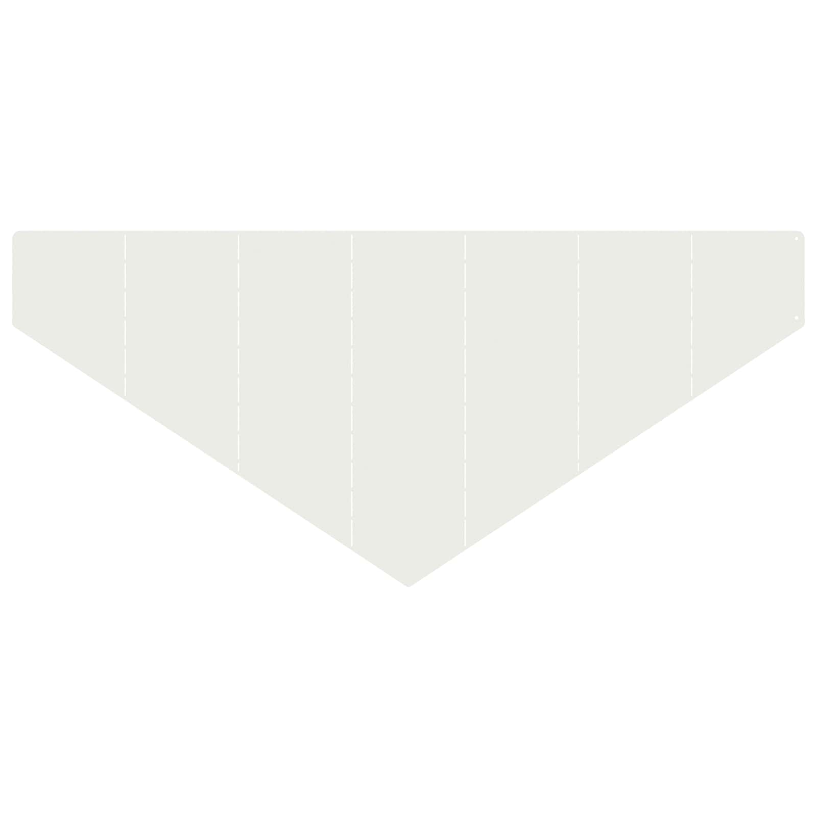 Gazonrand 100 x 45 cm Staal Wit